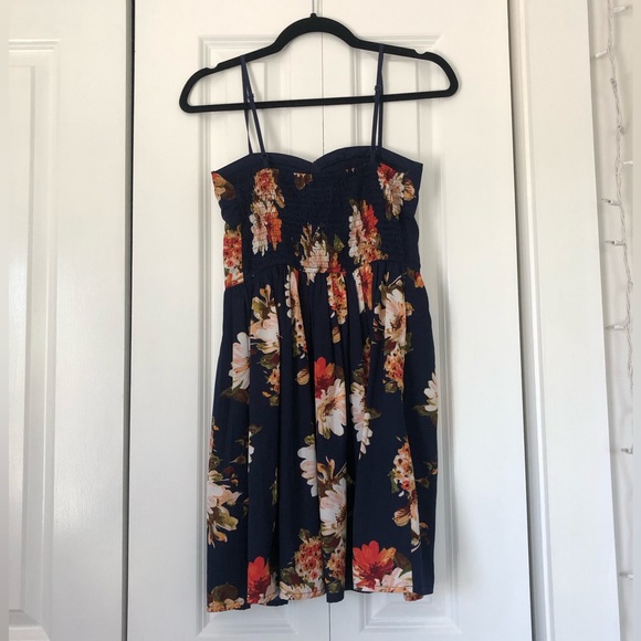 Band of gypsies navy floral dress - Picture 7 of 14
